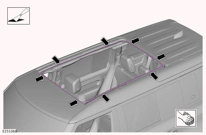 Roof Opening Panel Frame